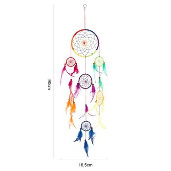 90cm Multi Rainbow Dreamcatcher, 2 of 2
