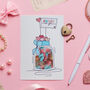 Sweet On You Valentine's Card With Sweets, thumbnail 1 of 6