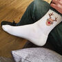 Personalised Men's Christmas Socks, thumbnail 4 of 8