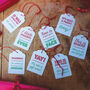 Eight Funny Christmas Gift Tags, thumbnail 4 of 7