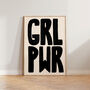 Girl Power Nursery Wall Art Print, thumbnail 3 of 10