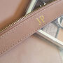 Personalised Saffiano Leather Travel Pouch Bag, thumbnail 4 of 8