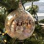 Personalised Light Up Iridescent Bauble, thumbnail 1 of 3