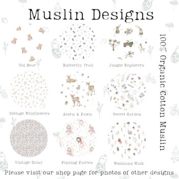 Baby Girl Gift, Handmade Blanket And Lovey Set, 8 of 11