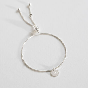 Sterling Silver Adjustable Sliding Bracelet, 11 of 11