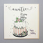 Auntie 80th Birthday Card, thumbnail 1 of 3