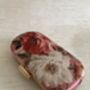Pink Floral Oval Clutch Bag, thumbnail 2 of 10