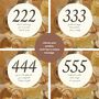 Marbled Neutrals Angel Numbers Art Print, thumbnail 2 of 3