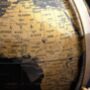 Black And Gold Double Axis Globe, thumbnail 3 of 3