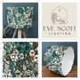 Ennerdale Teal Floral Drum Lampshades, thumbnail 9 of 9