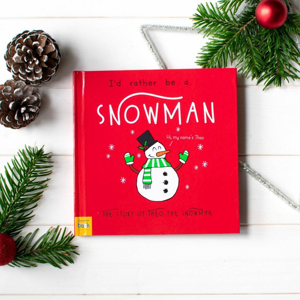 I’d Rather Be A Snowman – Personalised Storybook, 1 of 10