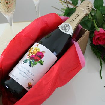 Personalised Engagement Champagne, 4 of 6