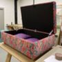 Coffee Table Footstool With Storage In Emma Shipley, thumbnail 5 of 5