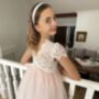 Hazel In Baby Pink ~ Flower Girl /Party Dress, thumbnail 2 of 10