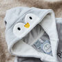 Personalised Penguin Fleece Robe, thumbnail 2 of 4