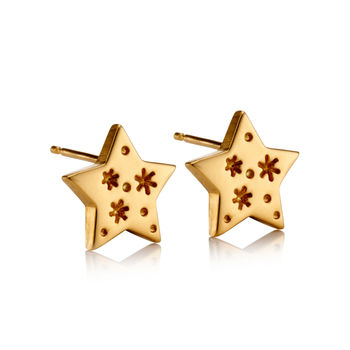 All My Stars Star Stud Earrings, 7 of 10