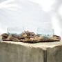 Molten Glass Bowls On Wood Decorative Tableware, thumbnail 2 of 12