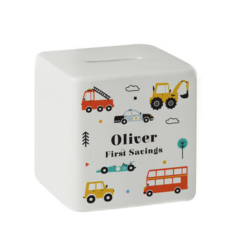 Personalised Vehicles Money Box, 5 of 5