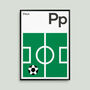 Football Pitch Posters And Prints, thumbnail 2 of 5