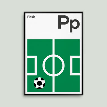 Football Pitch Posters And Prints, 2 of 5