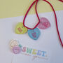 Love Heart Sweet Necklace, thumbnail 6 of 7