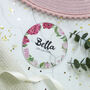 Personalised Birth Flower Coaster, Jun, Rose, thumbnail 2 of 2