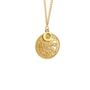 Queen Elizabeth Gold Plated Sixpence Initial Pendant, thumbnail 7 of 11