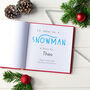 I'd Rather Be A Snowman Personalised Gift Book, thumbnail 4 of 4