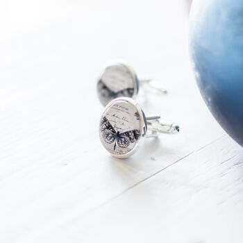 Black And White Butterfly Cufflinks, 2 of 9
