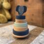 Personalised Wooden Elephant Stacking Toy, thumbnail 1 of 2