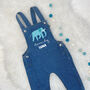 Elephant Dream Big Personalised Baby/Kids Dungarees, thumbnail 3 of 3