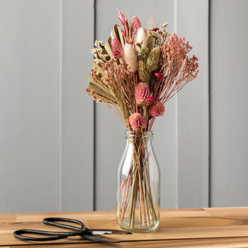 Dried Flower Posie + Vase + Chocolate Gift Box, 7 of 9