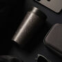 Circular Leakproof And Lockable Reusable Cup 12oz Black, thumbnail 3 of 8