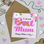 Cat Mum Happy Mother's Day Ginger Cat Card, thumbnail 1 of 2