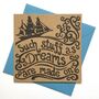 Shakespeare Quote Card, Such Stuff As Dreams…, thumbnail 1 of 3