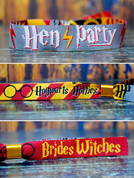 Hen Party Wristbands Favours Brides Witches, 2 of 12