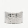 Muse Chunky Bangle Silver, thumbnail 3 of 4