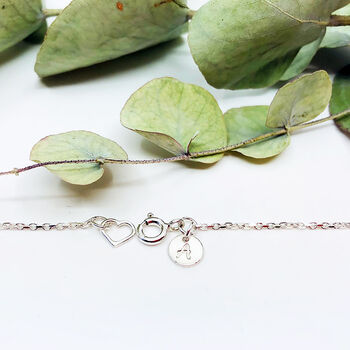 Sterling Silver Heart Necklace, 6 of 12