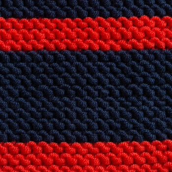 Unisex Scarf Beginner Knitting Kit Navy, 5 of 5