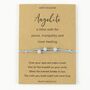 Angelite Wish For Tranquility Beaded Bracelet, thumbnail 3 of 4