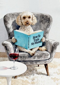 Mother's Day Custom Pet Portrait Wall Art, 8 of 12