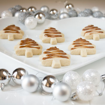 Salted Caramel Shortbread Trees, 2 of 4