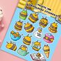 Bee Sticker Sheet | Cute Stickers, thumbnail 4 of 5