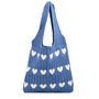 Knitted Love Heart Bag, thumbnail 2 of 2