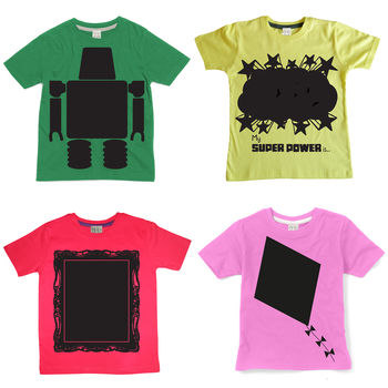 Kids Chalkboard Colour In T Shirt, 4 of 11