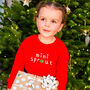 Personalised Sprout Children's Sweatshirt Jumper, thumbnail 3 of 9
