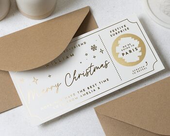 Merry Christmas Scratch And Reveal Card, 5 of 9