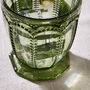 Set Of Four Bella Perle Green Glass Tumblers, thumbnail 4 of 8