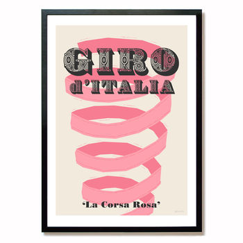 Giro D'italia, Grand Tour Cycling Print, 3 of 9