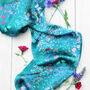 Botanical Meadows Long Double Sided Silk Scarf, thumbnail 6 of 12